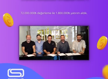 WE RECEIVED 1.8 MILLION TL OF INVESTMENT!