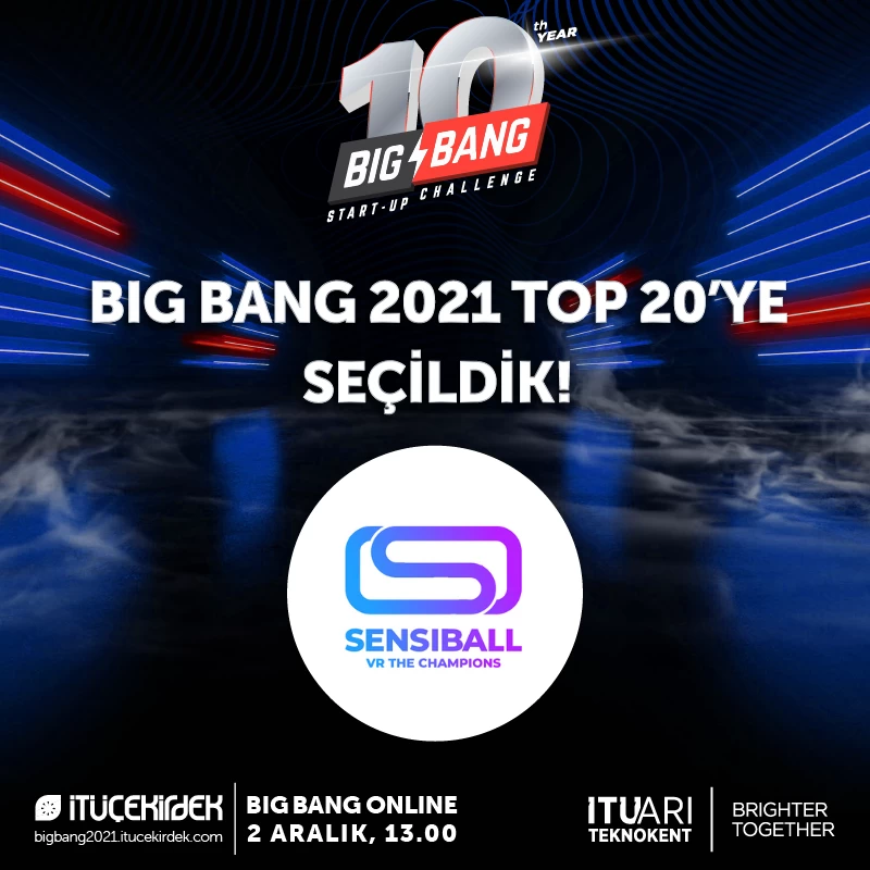 Sensiball VR qualified for BIGBANG 2021 Start-up Final